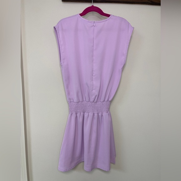 pleat: Girls / Tween Style Josie Dress Purple, Size 10 - Picture 2 of 9